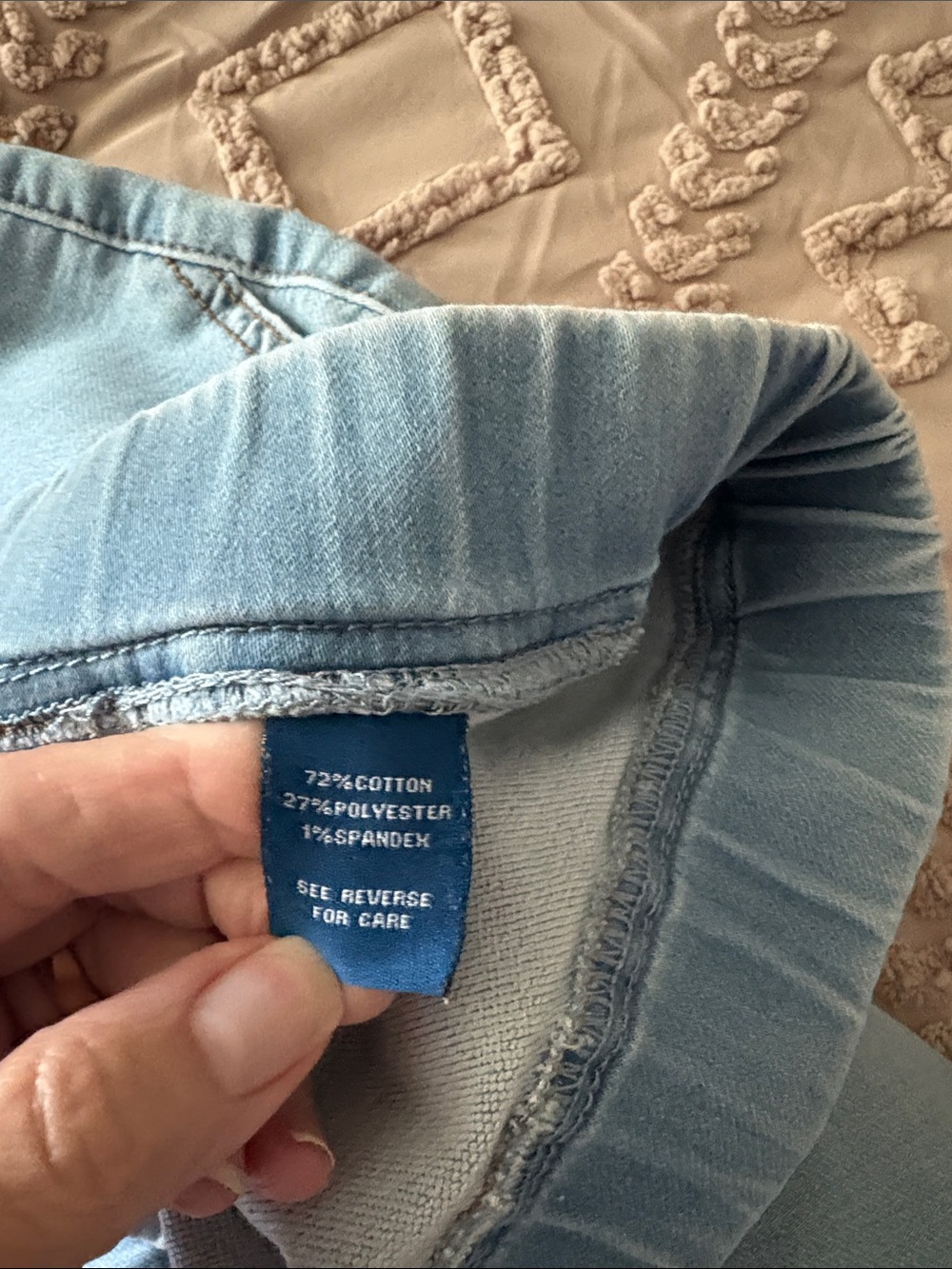 !it jeans Light Blue Denim Joggers - Picture 3 of 4
